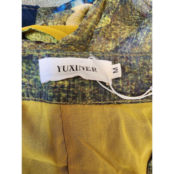 JJs House Flowy Long Dress Lined Size M Boho Gypsy NWT Hippie Free Spirit - Picture 9 of 13